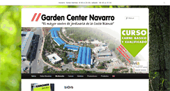 Desktop Screenshot of gardencenternavarro.es